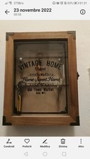 Industrial style wooden key - style,