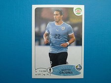 Panini Road to 2014 Fifa World Cup Brazil n. 75 Martin Caceres Uruguay
