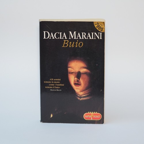 Buio dacia maraini super - maraini,