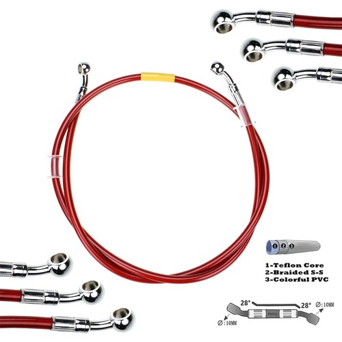 Tubo freno treccia - tubo,