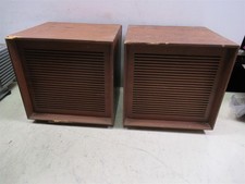 Pair vintage speakers from - of,