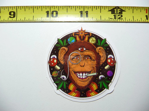 Marijuana happy chimp - chimp, small