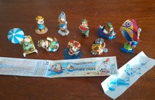 2) Kinder Sorpresa Vacanze sogno ORSETTEN 2001 (quasi Completa con 2 cartine) 