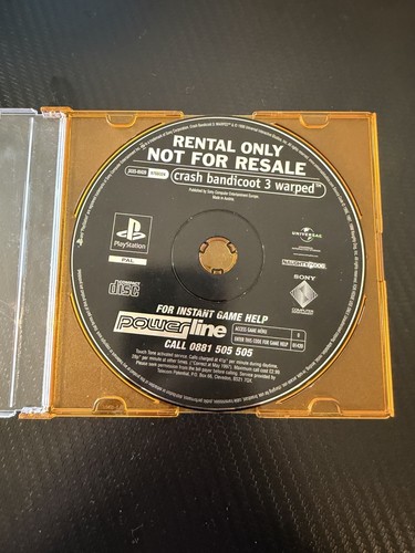 Ps1 crash bandicoot warped - crash,