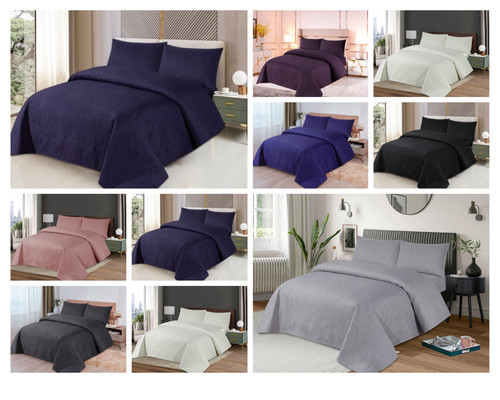 Set copriletto trapuntato