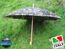 Ombrello impermeabile mimetico legno e bambù da Pastore Caccia Bosco Agricoltura