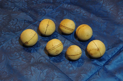 Bocce legno antiche - bocce, di