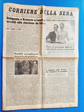 CORRIERE DELLA SERA 19 APRILE 1956 MATRIMONIO RANIERI DI MONACO E GRACE KELLY