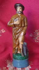 STATUE SAINT ROCH ET SON CHIEN