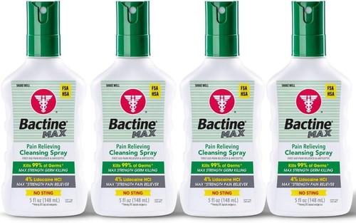 Bactine max spray detergente - bactine,