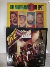 LOTTO 2x NIGHTHAWKS - Hot spot + Live psyche delly LP 33 giri