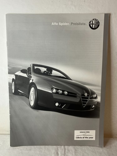 Alfa romeo spider 2006 - spider,