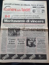 Giornale Corriere Dello Sport 15 Giugno 1982