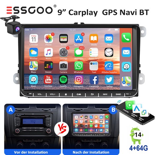 Autoradio carplay 64 gb - 4+64,