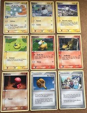Lot 9 cartes Pokémon Série Ex DRAGON - Magneton et autres - RARES & ANCIENNES