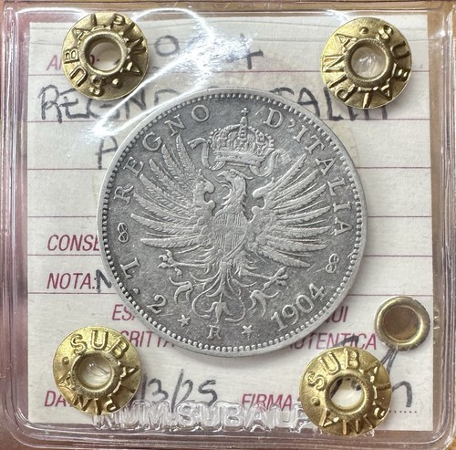 Regno italia lire - regno, aquila