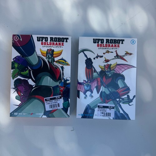 Ufo robot goldrake - dvd, box