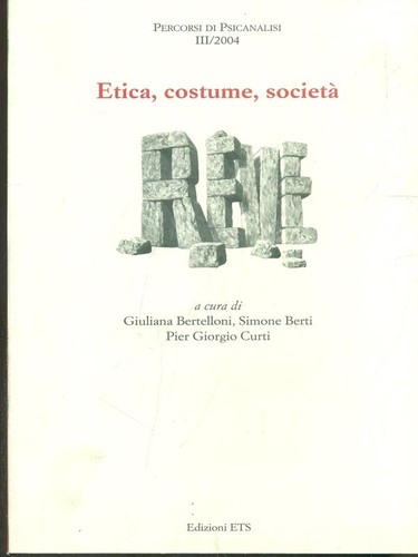 Etica costume societa - etica,, societa'