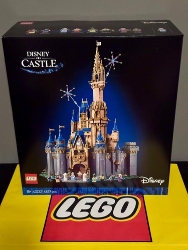 Lego 43222 castello disney - lego,