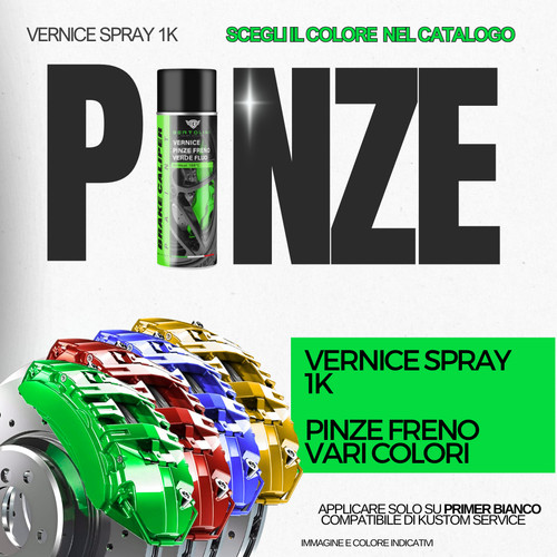 Vernice pinze freni - , alta