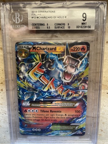 Pokemon bgs m charizard - -, ex