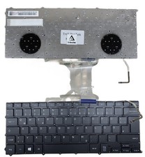 Tastiera DE tastiera nera con cornice, illuminazione per SAMSUNG NP900X3D