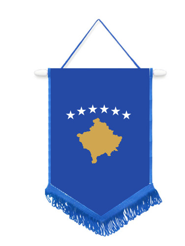 Kosovo car wall - /, pennant