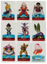 Dragon Ball Z Argento Lamincards Lot 39 Clear Cards Edibas