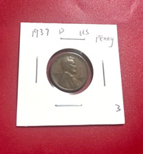 1937 D US Moneta Penny - Simpatica Moneta