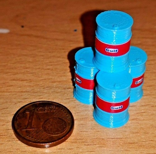 4x bidoni carburante - 1/64,