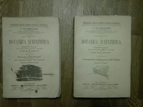 Wiesner botanica - j,