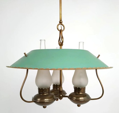 Lampadario vintage metallo