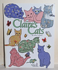 Claire's Cats Cute Appliques Darcy Ashton Cats and Kitten Appliques, Techniques