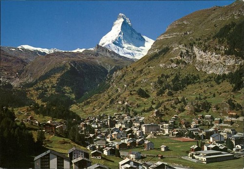 Zermatt panorama con - zermatt, vs