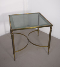 Tavolino da salotto in ottone