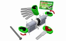 CILINDRO EUROPEO SECUREMME CHIAVE-CHIAVE FRIZIONATO  EVOK22 TOP MODULARE 1+5 CH