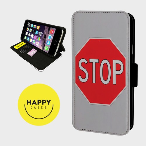 American stop road - stop,