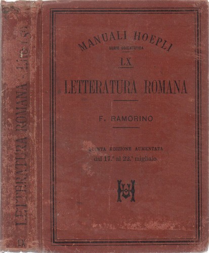 Letteratura romana felice - di,