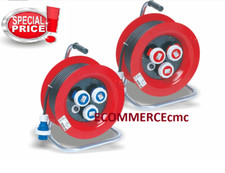 AVVOLGICAVO/PROLUNGA RULLO CON SUPPORTO MT.30 NEOPRENE 3P 16A IP67+DISGIUNTORE