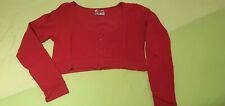 Golfino scaldacuore, Rosso in cotone Tg M Marca Zara