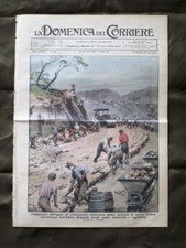 La Domenica del Corriere 30 Giugno 1935 Operai italiani A. Di Cocco Bersaglieri