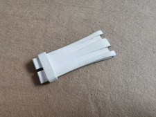Audemars Piguet one part of white rubber strap bracelet mm 23 good condition