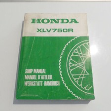 Honda XLV 750 R RD01 Manuale