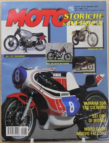 Rivista moto storiche epoca - rivista, d'epoca