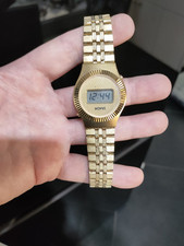 Vintage 70" Novus LCD  Wrist Watch N.O.S Raro