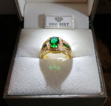 ANELLO COCKTAIL IN ORO BIANCO