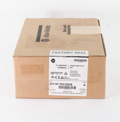Allen bradley 2711p t6c20d8 - allen, 2711p-t6c20d8
