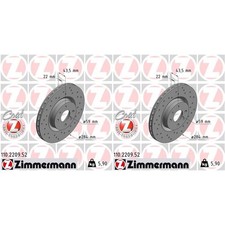 2X ZIMMERMANN DISCHI FRENANTI