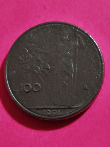 Moneta 100 lire piccole - moneta,
