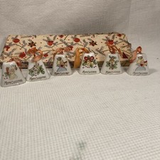 6 campane natalizie vintage in